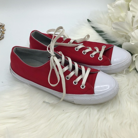 Red Converse all Stars 5 - Picture 2 of 8